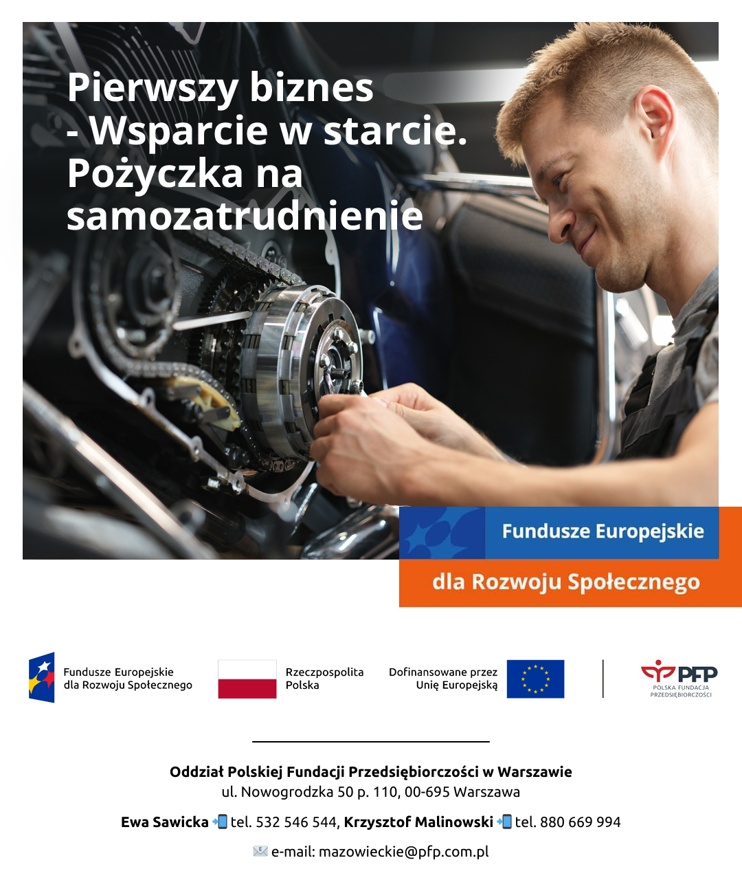 Polska Fundacja Przedsiębiorczości - plakat